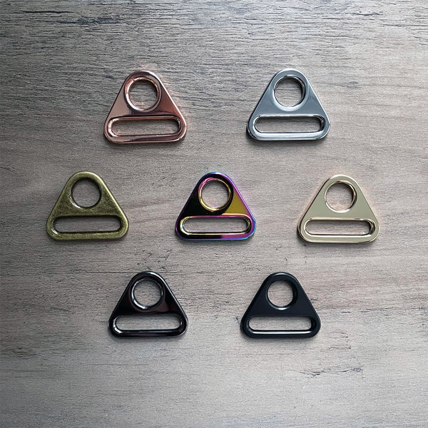 Triangle Rings - 1 inch (4pc)