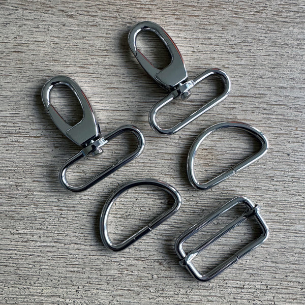 Strap Hardware Kit - 1.5 inch - D Rings