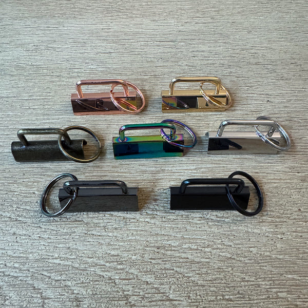 Key Fob with Key Rings - 1.5 inch (5pc)