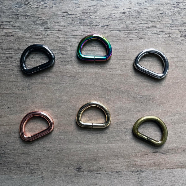 D Rings - 1/2 inch (4pc)