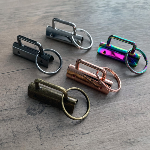 Key Fob with Key Rings - 1.5 inch (5pc)