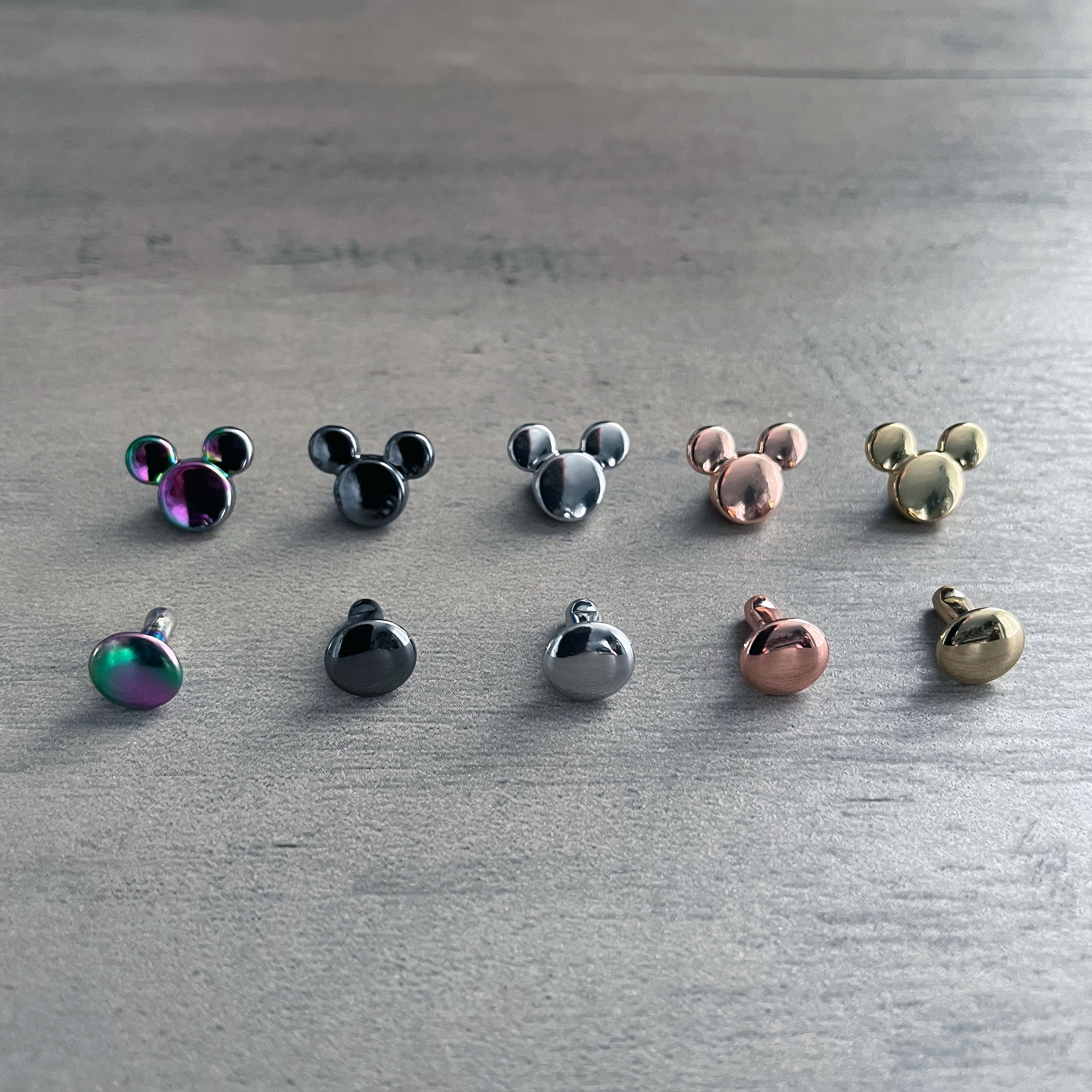 Mouse Rivets 8mm (pack of 10) – Bedazzled Supplies