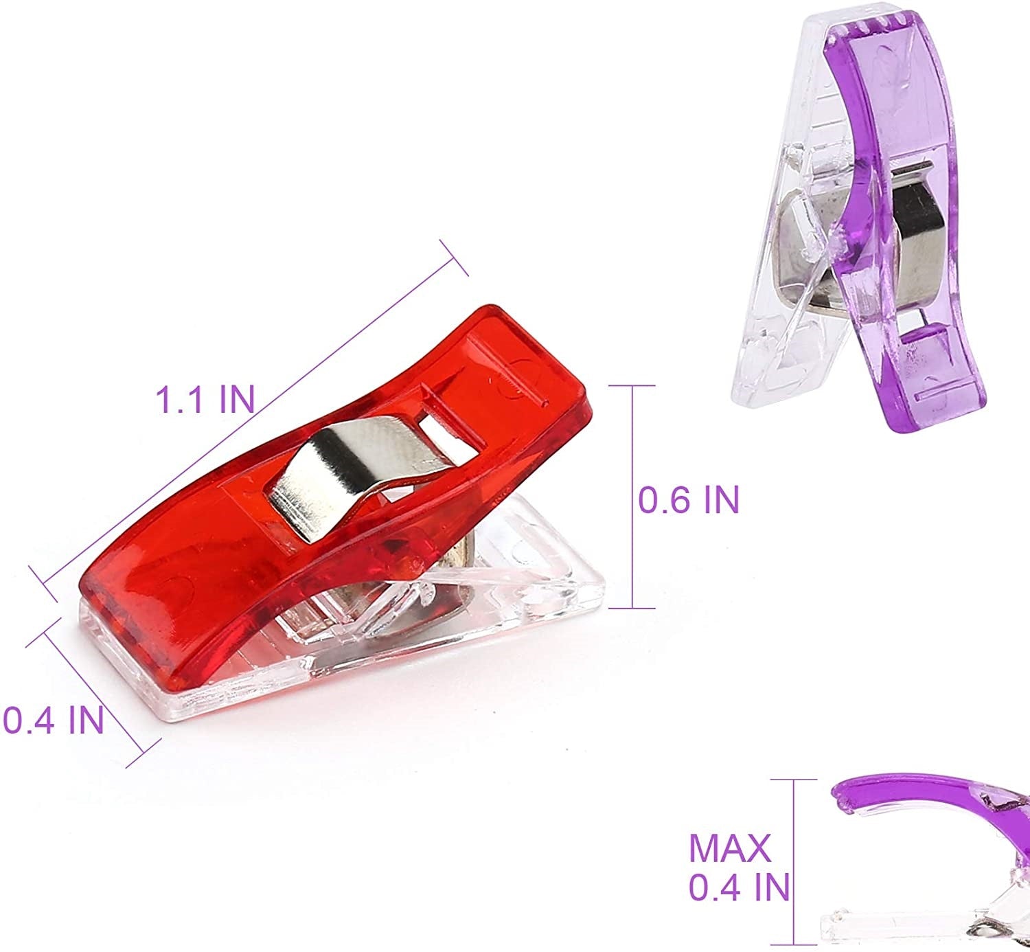 Mini Sewing Clips Mini Sewing Clips, Assorted Colors – Bedazzled Supplies